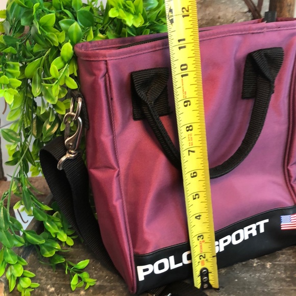 Ralph Lauren POLO SPORT  Crossbody Purse Athletic bag VTG - Picture 14 of 16